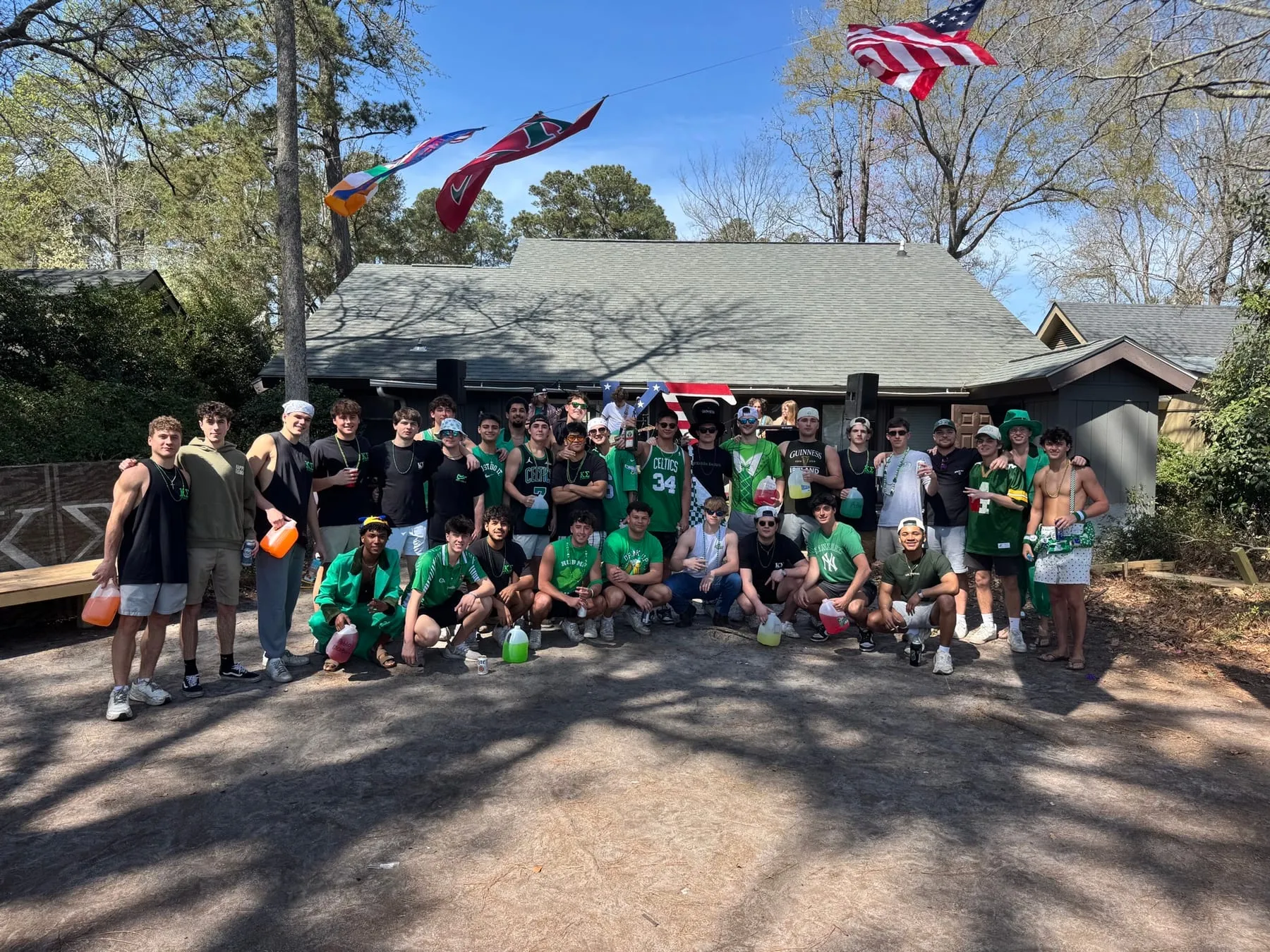 Pi-Theta brothers, Sixty-eight strong